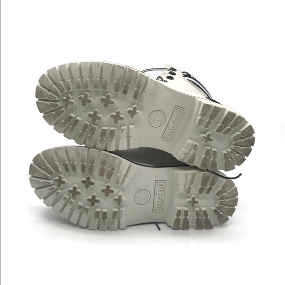 Timberland Premium 6” Waterproof White Logo Boot - Picture 5 of 5